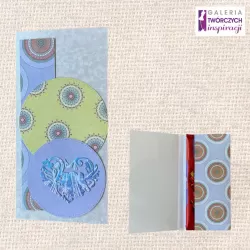 Opakowanie na czekoladę „Pastelowe ornamenty” – 8,5 na 17 cm
